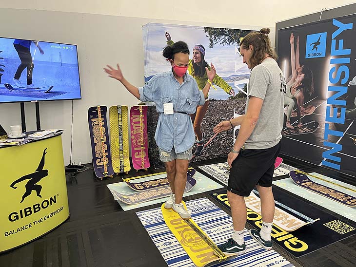 Gibbon bei der Outdoor by ISPO 2022 im MOC (&copy;Foto: Martin Schmitz)